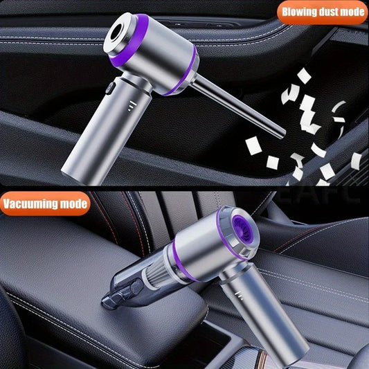 Aspiradora de coche portátil de alta potencia, máquina de limpieza de Motor sin escobillas inalámbrico, potente plumero de aire para electrodomésticos